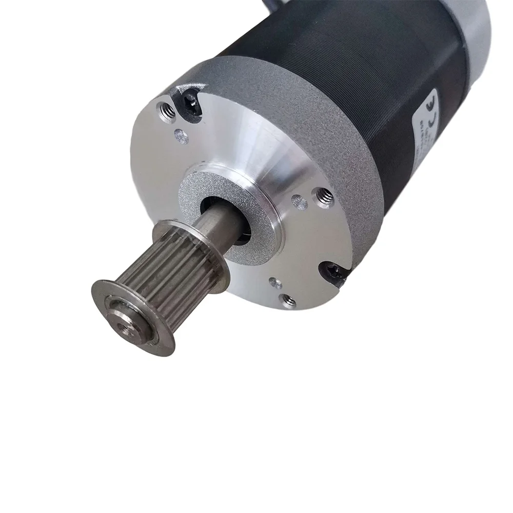 48V 200W/0.2KW /ER16 Brushless DC Spindle Motor/Optical Axis Brushless Spindle/Synchronous Wheel Brushless Spindle + 1PCS Clamp