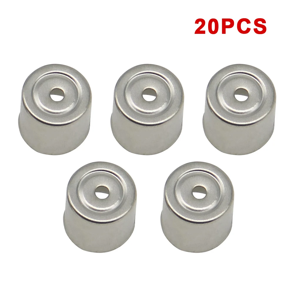 Lot De 5 Bouchons Magnétron Pour Four à Micro-Ondes - Pièces De Rechange Gris 17,5 X 14,5 Mm