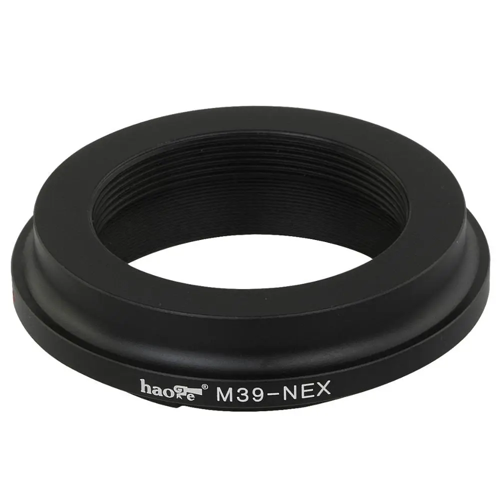 Haoge Lens Mount Adapter for 39mm M39 Mount Lens to Sony E-mount NEX Camera