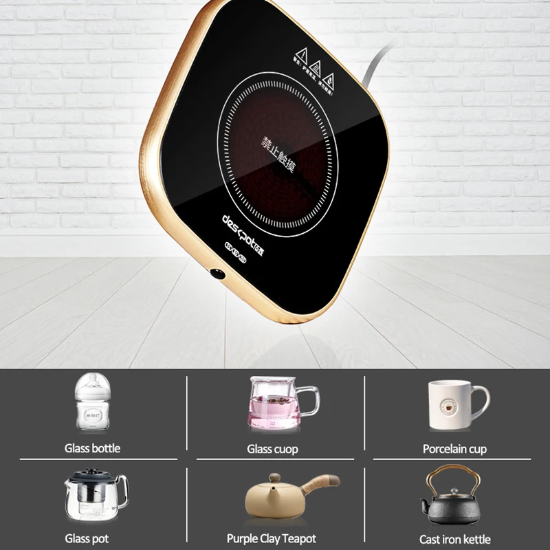 220 فولت كوب سخان مدفأة للقدح سخان كهربائي موقد طباخ ساخن لوحة صناع الشاي الساخن دفئا وسادة للقهوة حليب الشاي 3 والعتاد 200 واط