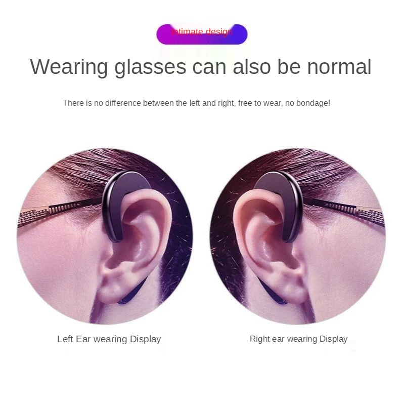 S9Upgrade 2The integrated bone conduction type hanging ears monaural bluetooth wireless headset, wireless headset with warehouse