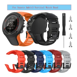 Hot Sport Watch Strap For Suunto Ambit Breathable Silicone Wirst Bracelet Belt Watchband For SUUNTO Ambit1 Ambit 2 Ambit3 band