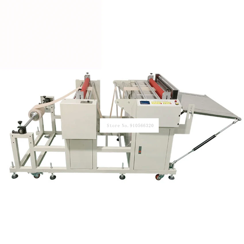 Non-woven Cloth Cutting Machine Automatic Feeding and Cutting Machine Paper Adhesive Sticker PVC PET Film Cross Cutter Machine