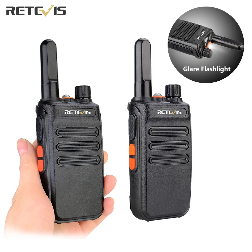 RETEVIS RB635 License-free Walkie Talkie PMR446/FRS Two-way Radio 2PCS USB Charger Business Walkie-Talkie for Hunting Factory