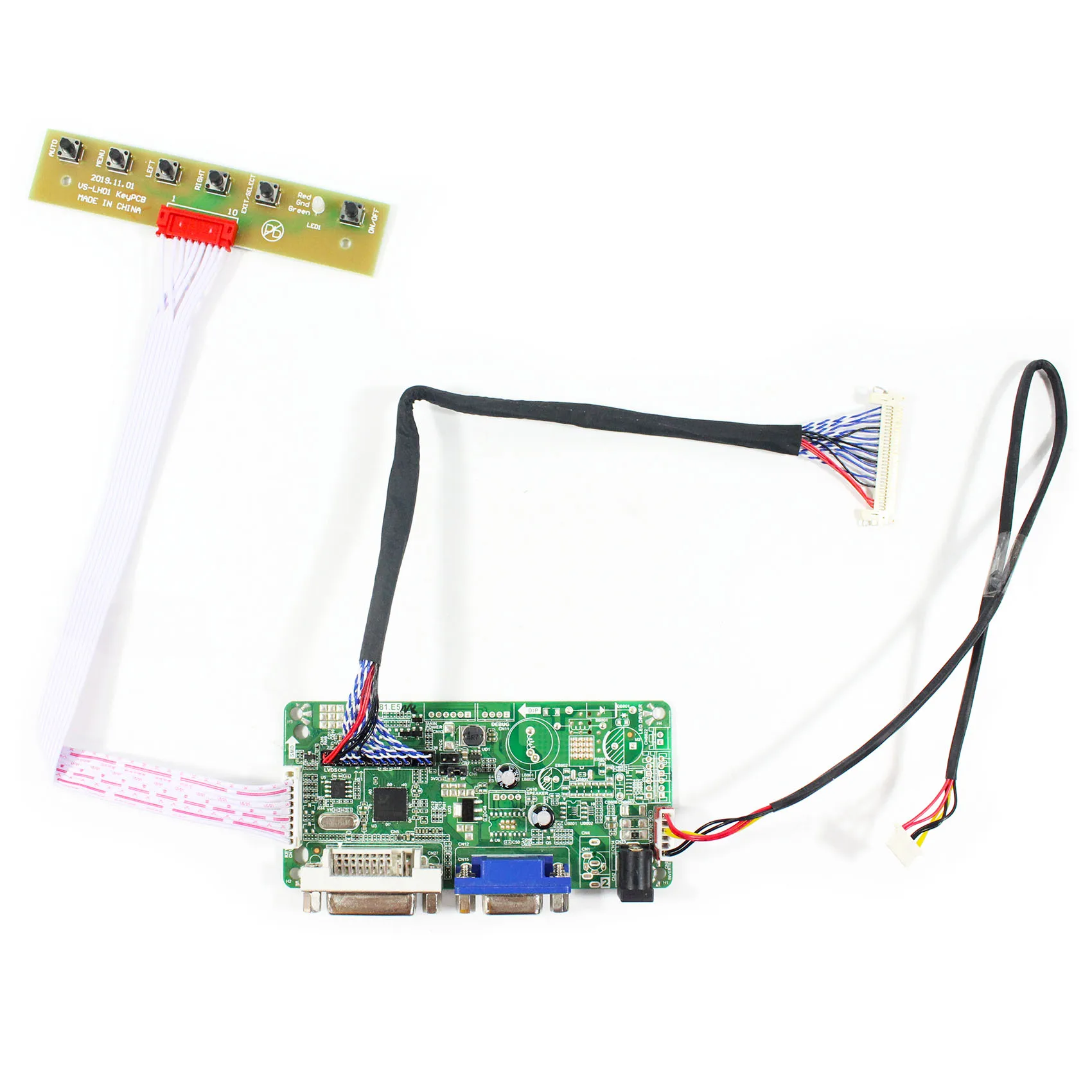 VGA DVI LCD Controller Board RT2281 For 21.5inch G215HAN01.0 1920x1080 LCD Panel