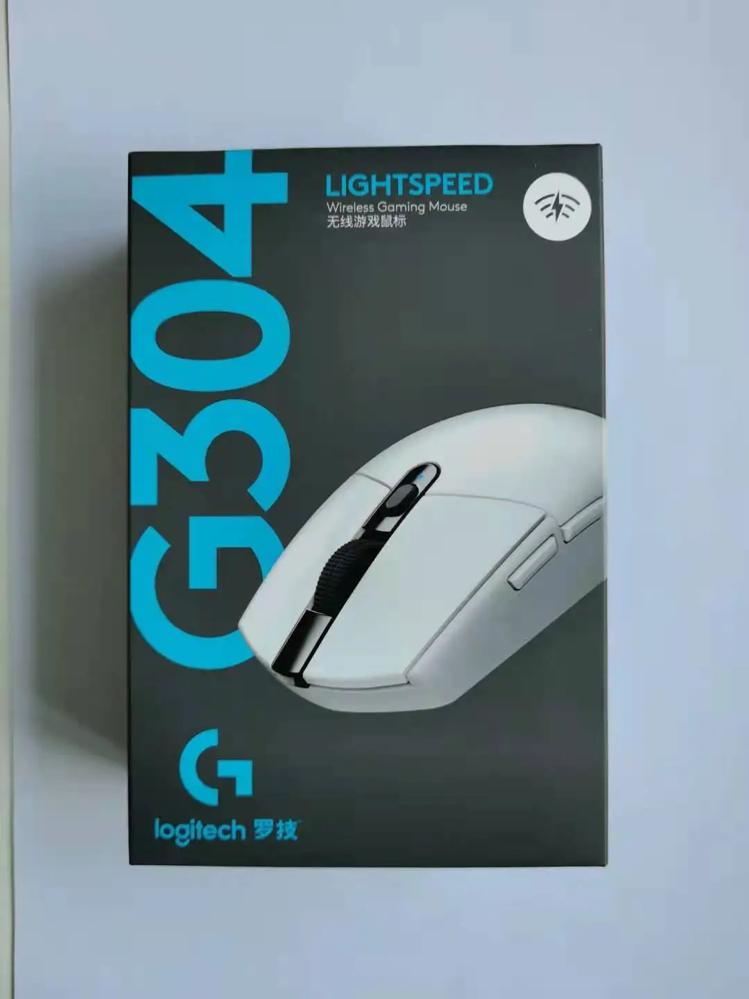 لوجيتك G304 ماوس لاسلكي 6 أزرار قابلة للبرمجة USB ماوس لاسلكي هيرو الاستشعار 12000 ديسيبل متوحد الخواص قابل للتعديل الألعاب الفئران البصرية Logi