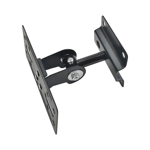 Imagen 2 del producto GHXAMP-soporte de montaje en pared para altavoz, colgador de altavoz cromado envolvente KTV box, repisa Universal para altavoz de 5-6 pulgadas, 2 uds.