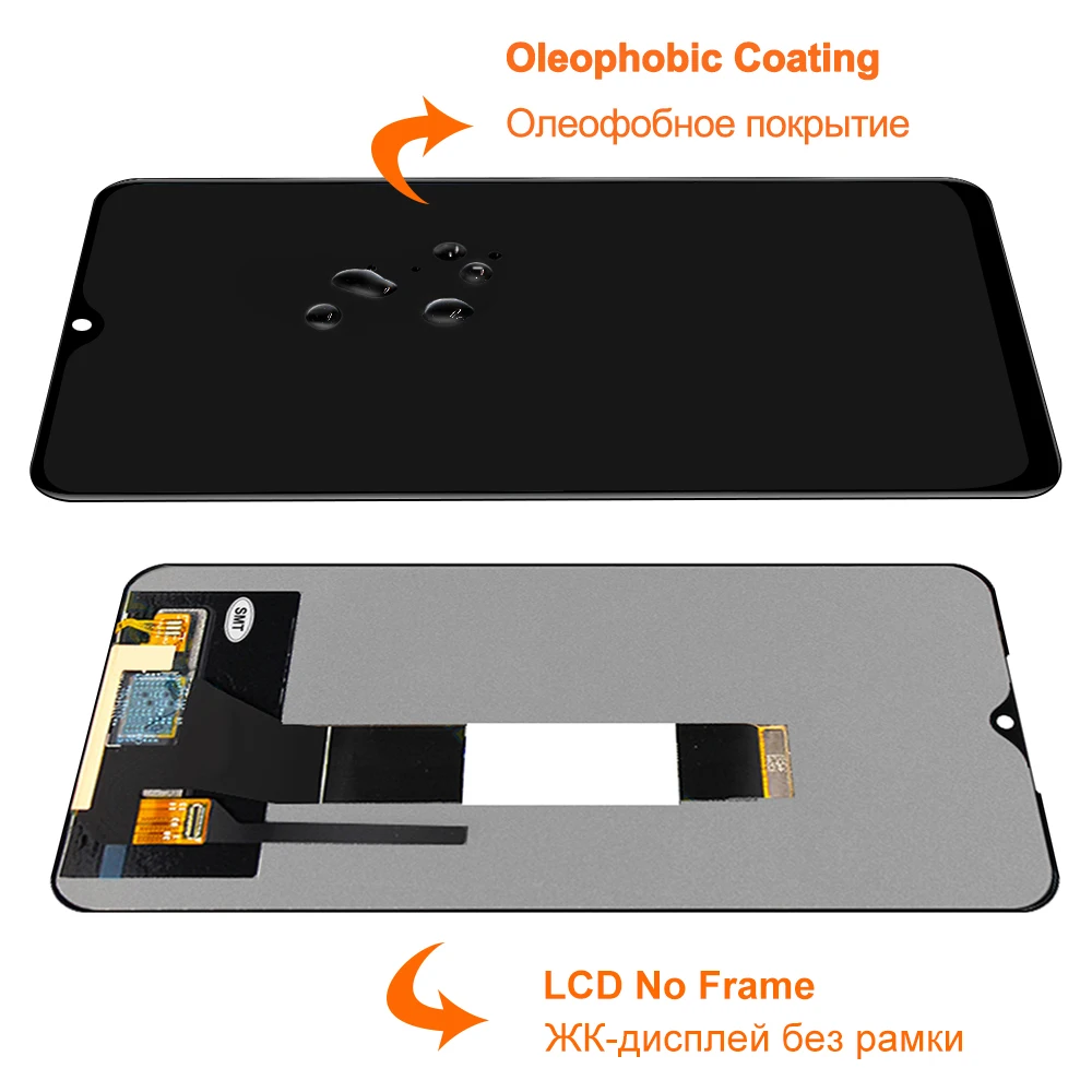 6.53\'\' Display Replacement For Xiaomi Redmi 9T LCD Touch Screen Digitizer Assembly For Redmi 9T J19S M2010J19SG Model