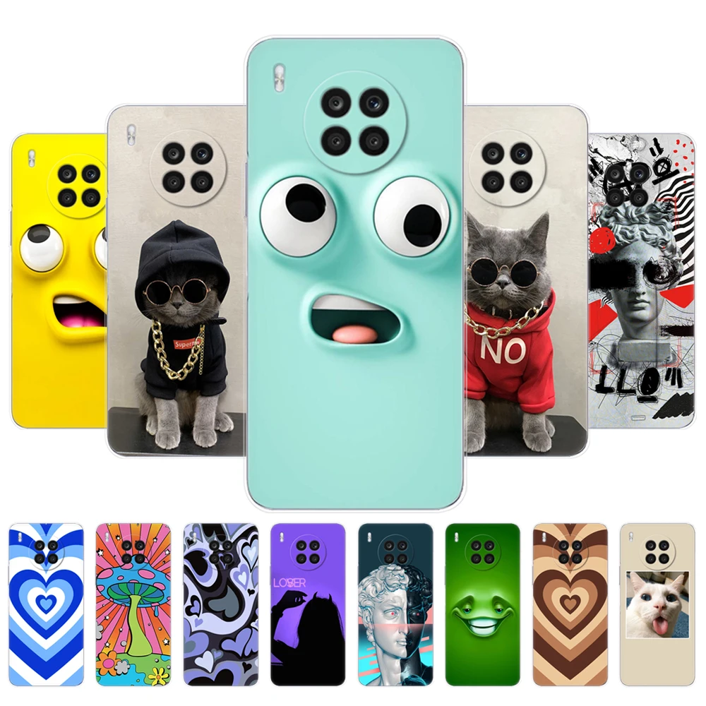 Case For Huawei Nova 8i Case Nova8i Soft Silicon TPU Back Cover For Huawei Nova 8i 8 i Phone Cases Slim Funda Capa Fashion Cute