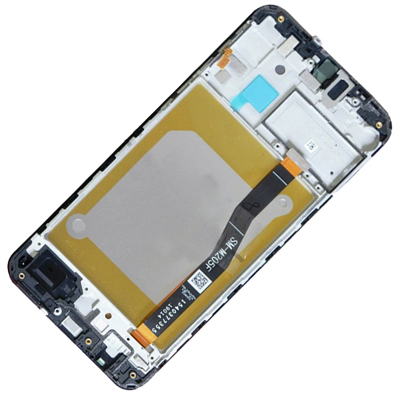 M205F LCD For Samsung  M20 2019 LCD With Frame SM-M205 M205F Touch Screen 6.3 Inch Super AMOLED LCD Parts