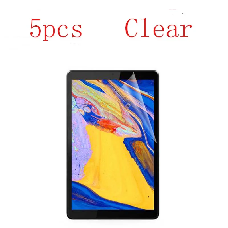 

Transparent Anti-scratch Protective Film For Lenovo Tab M8 FHD TB-8705FNHD TB-8505FX/Tab M7 TB-7305XIF tab 3 8.0 plus 8703, 5PCS