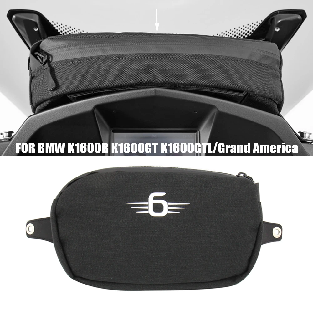 For BMW K1600B K1600GT K1600GTL/Grand America 2016 2017 2018 2019 storage bag Modern waterproof motorcycle handlebar travel bag