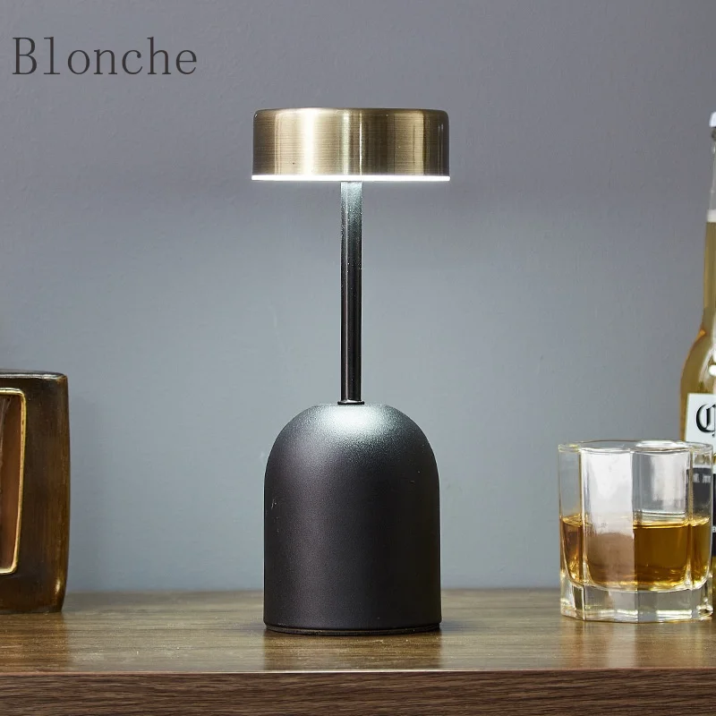 LED Bar Atmosphere Table Lamp Creative Touch Sensing Bedside Coffee Shop Western Restaurant Desktop Decoration Table Light