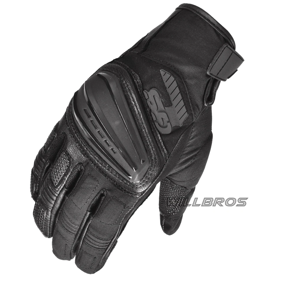 Rallye 4 GS Leather Gloves For BMW Motorcycle Motorrad Guantes Motorbike Scooter Street Moto Riding Luvas Unisex Mens