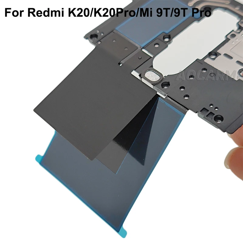 Aocarmo For Xiaomi Mi 9T Pro Redmi K20 / K20 Pro NFC Module Wifi Antenna Signal Motherboard Cover Replacement Part