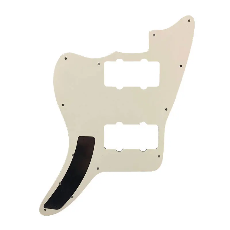 Xinyue personalizado pickguard-para eua 13 buracos parafusos jazzmaster guitarra elétrica pickguard em branco com 2 captadores substituição
