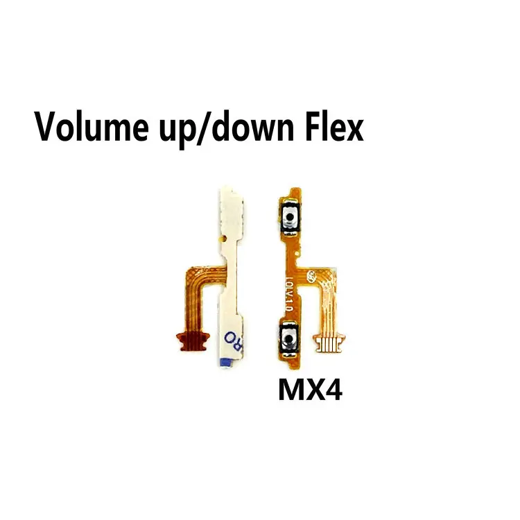 100% Original Power on off Volume up/down Buttons Flex cable For Meizu MX4 Cell phone