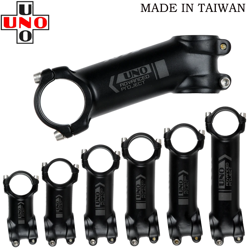 

UNO Ultralight 7/17 Degrees Bike Stems MTB Mountain Road Bicycle Stem 31.8* 60 -130mm