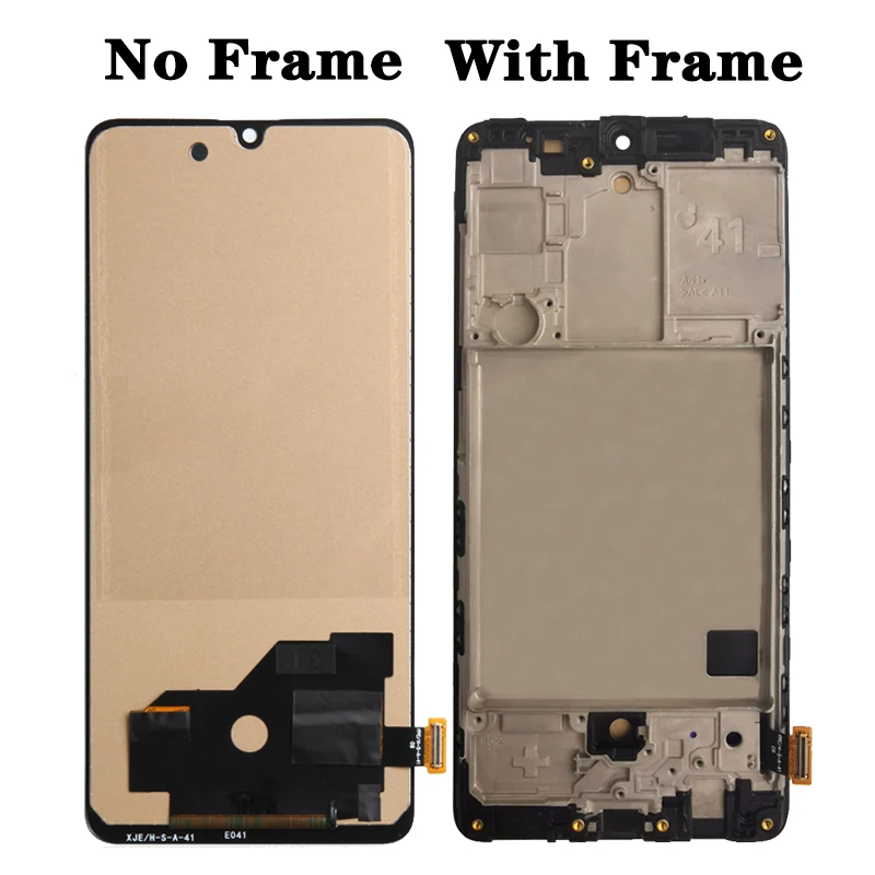 TFT Quality For Samsung  A41 LCD A415F Display SM-A415F A415 LCD Display Touch Screen Digitizer Assembly With Free Gift