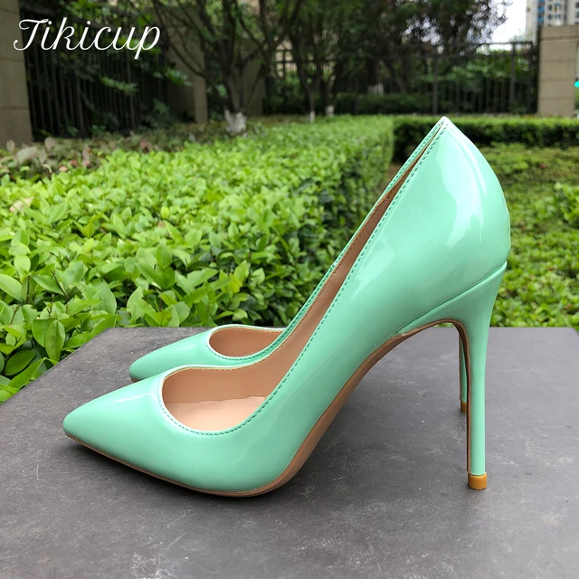 Mint Green Heels Women Shoes Mint Green High Heels Women Mint Green Stiletto Pumps Pumps Aliexpress