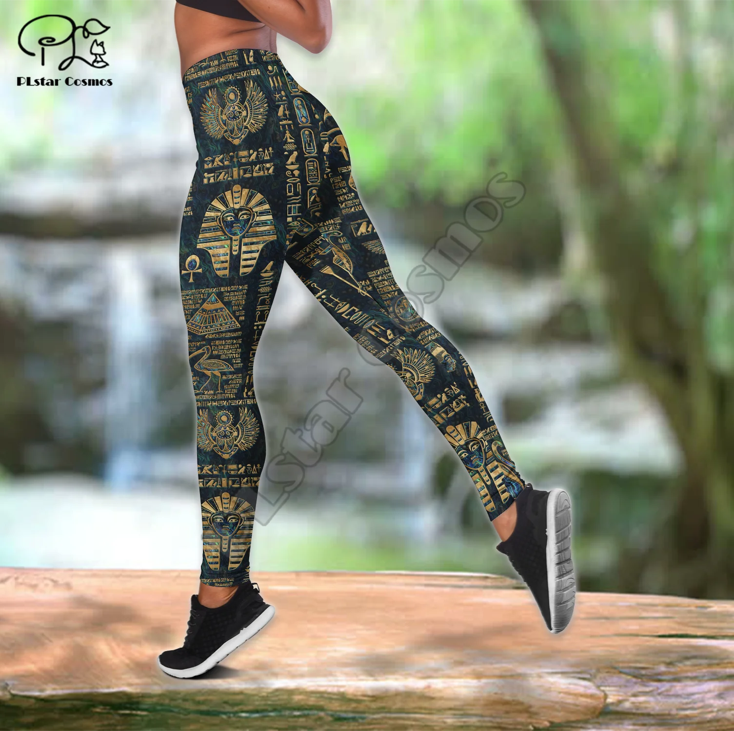 Newest Horus Egyptian Pharaoh Anubis Ancient Egypt Tattoo 3Dprint Women Funny Leggings Harajuku Sexy Leggings Workout Fitness A2