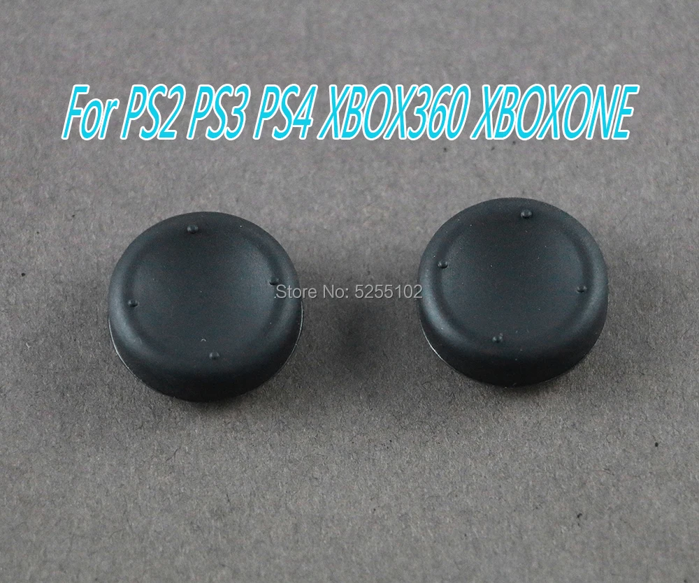 Soft Silicone Thumb Grips for Play Station 4 for ps2 ps3 PS4 Controller Joystick Cap Cover for xbox 360 one