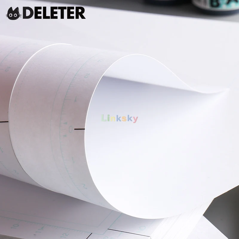 ديلتر كوميك مانغا ورقة [غير يحكم نوع عادي B] [110 كجم] [B4 حجم 9.8 "X 13.9"] 40 صفحة حزمة ، لرسم التوضيح