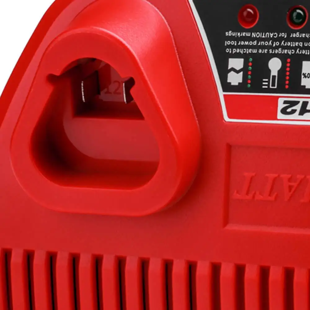 New For Milwaukee M12 10.8V 12V 3.0A Li-Ion Replacement Charger N12 48-59-2401 48-11-2402 Lithium-Ion Battery Charger