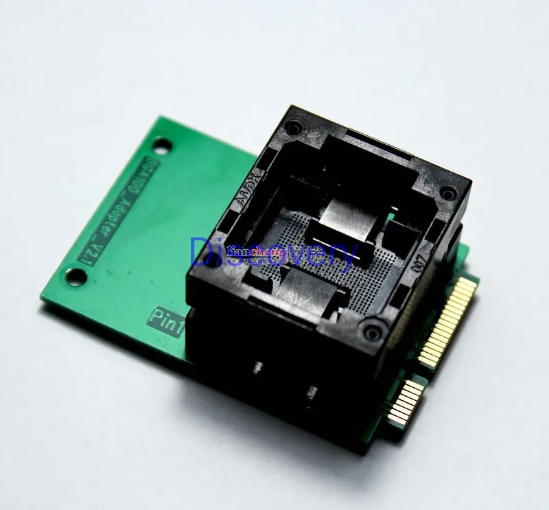 

BGA100 Push-down Shrapnel to Msata Test Socket 4CE NAND Flash Test Socket