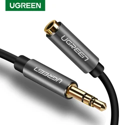 Ugreen 3.5mm przedłużacz kabla Audio męski na żeński kabel Aux kabel słuchawkowy 3.5mm przedłużacz do iPhone 6s MP3 MP4 Player