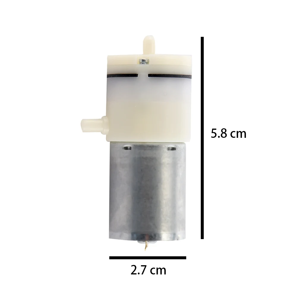 Micro Vacuum Pump 12V volt Micro Air Pump DC Small Mini 370 Motor Oxygen Pump Aquarium Fish Tank DIY