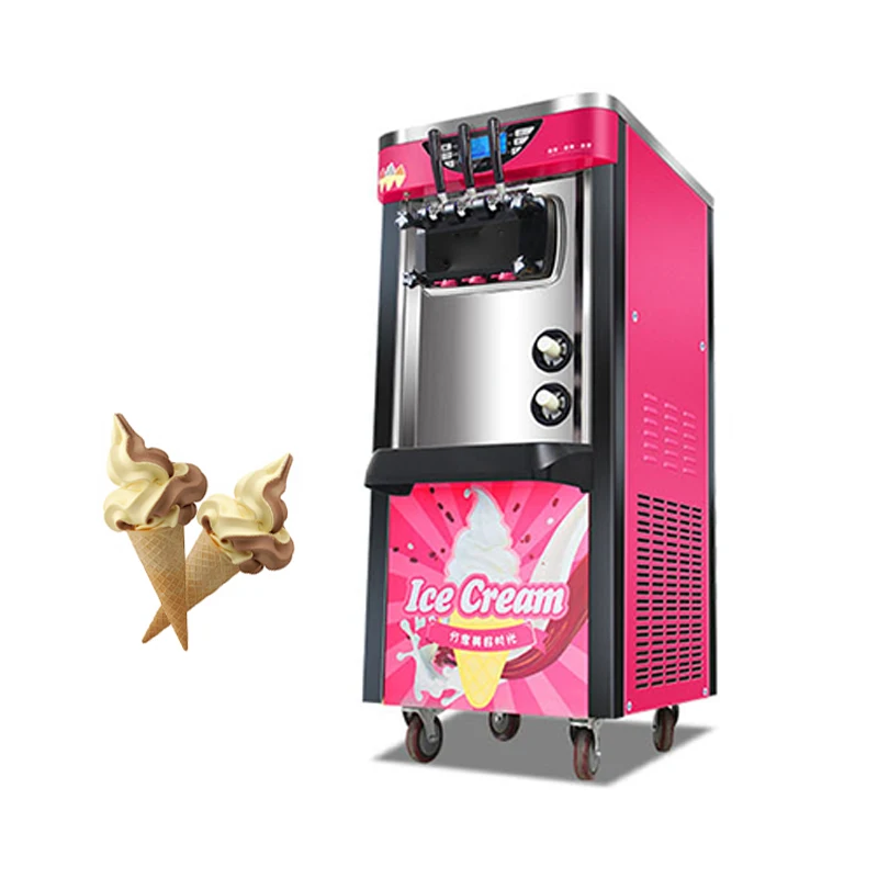 2100W Commercial Soft Serve Ice Cream Machine Dessert Ice Cream Ice Cream Maker