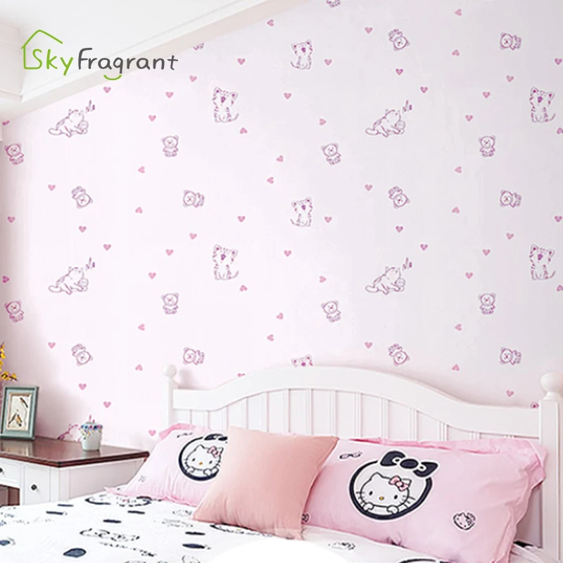 Ins Girl Room Decoration Wallpapers Self Adhesive Water Proof Wall Stickers Warm Bedroom Desktop Wardrobe Home Decor Sticker