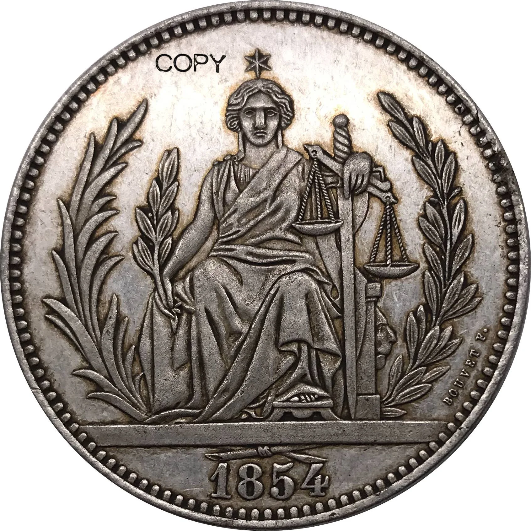 عملة طبق الأصل قابلة للتحصيل ، عملات نسخ قابلة للتحصيل ، تذكار فضي مطلي ، 10 ريالات ،