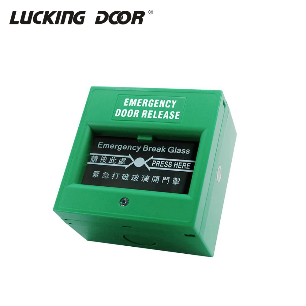 Glass Break Alarm Button Emergency Door Release Switches  Fire Alarm swtich Break Glass Exit Release Switch