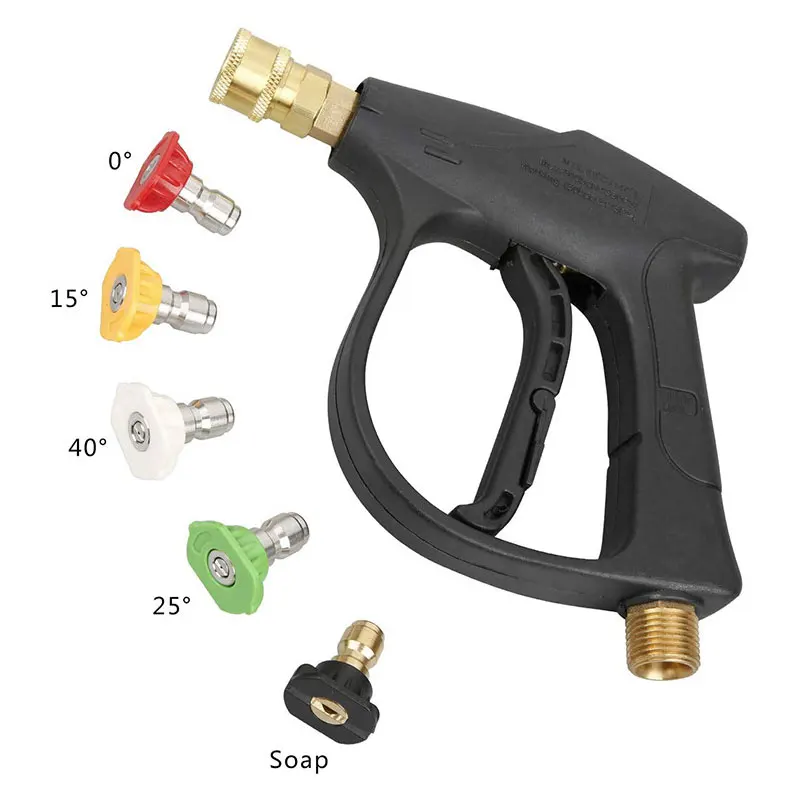 

High Pressure Water Guns 3000PSI Quick Connection Adapter Car Washing Guns Pressure Water Jet Cleaning Tools Car Washer Guns