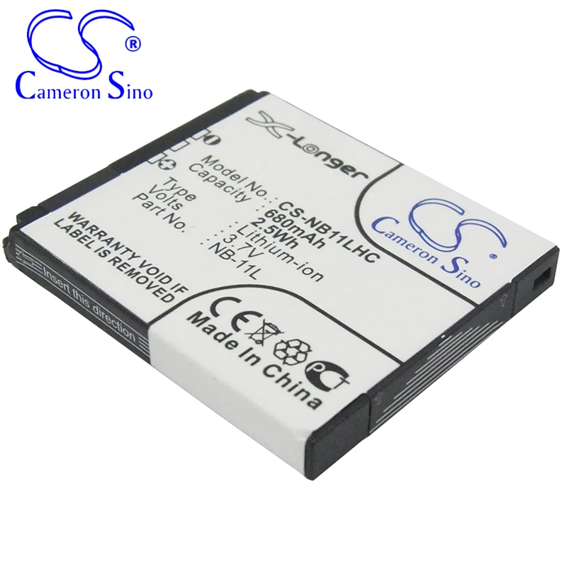 CameronSino Battery for Canon IXUS 125HS PowerShot A2300 IXY 420F IXUS 125 HS ELPH 110 HS fits Canon NB-11LH camera battery