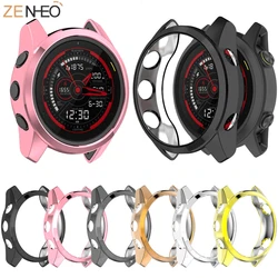 ZENHEO TPU Plating Watch Case For Garmin Forerunner 745 Smart Watch Replacement Protective Shell For Garmin 745 Case