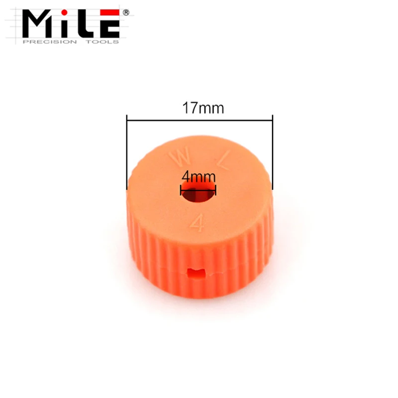 MILE 5 ชิ้น 4 มิลลิเมตรมินิ Magnetizer แหวนแม่เหล็กรับเครื่องมือสําหรับไขควง Bits