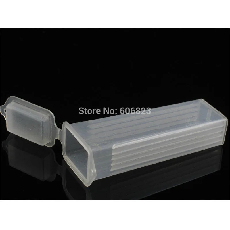 

New 50 Pcs Plastic Slides Mailers Box W Flip Top Holds 5 Slides