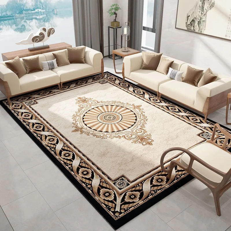 Elegant Villa Carpets For Living Room Home Rugs For Bedroom Thick Sofa Coffee Table Area Rug Nordic Design Cloakroom Floor Mats