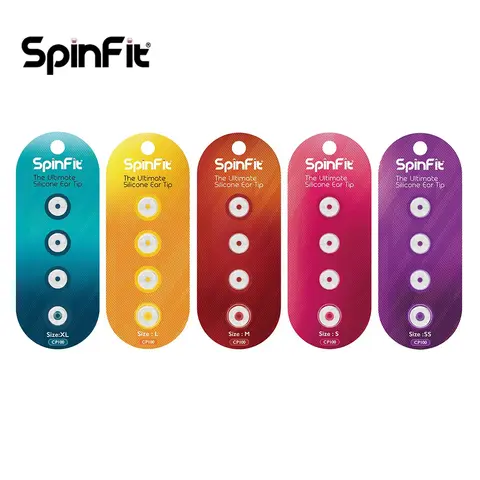 SpinFit Ear Tips with Rotation Dunu