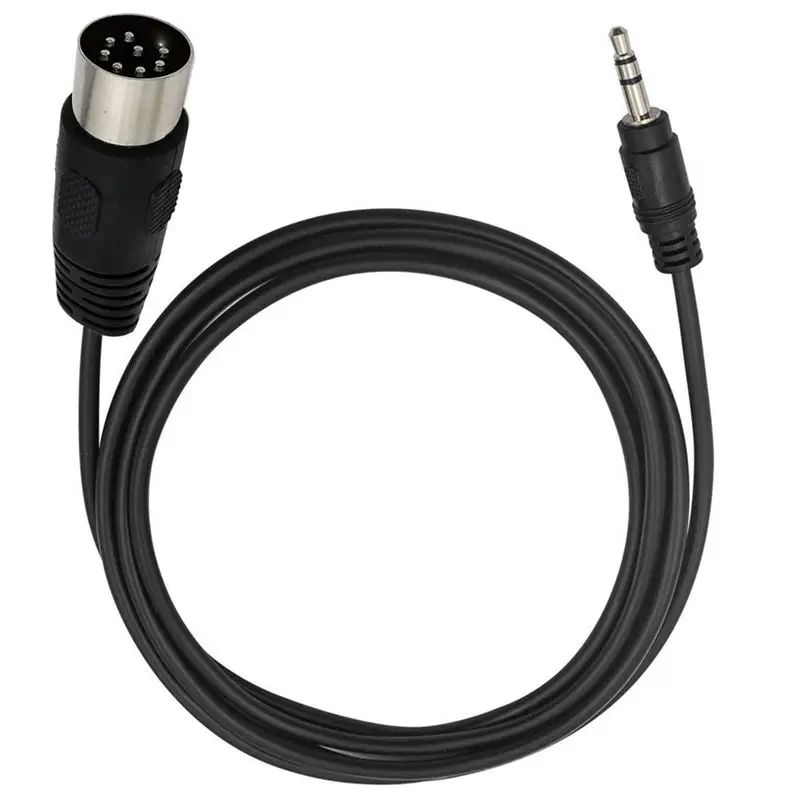 Din 8-polig bis 3,5mm Kabel 8-poliger Din-Stecker auf 3,5mm männliches Audio adapter kabel für Audiogeräte für Musik instrumente 0,5 m 1m 3m