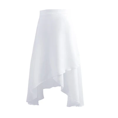 Dames Meisjes Balletrokken Lange wikkelrok van chiffon Balletdansjurk Tule rokken Volwassen polyester danskostuums met veters