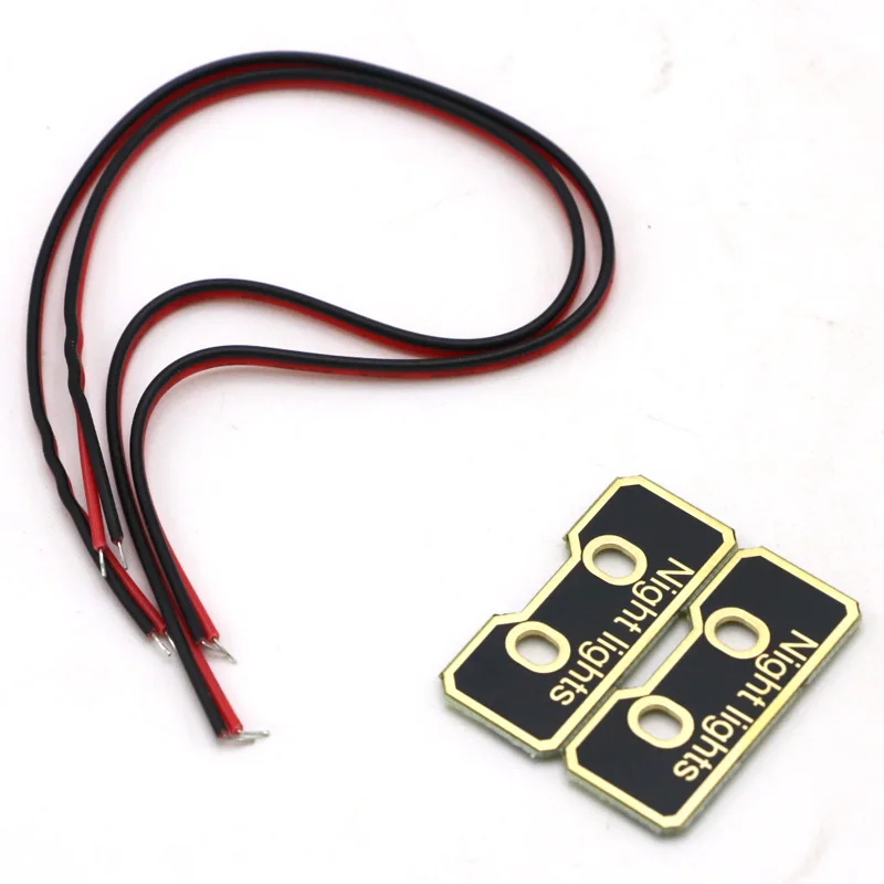 4pcs 12V LED Night Navigation Light High Power Light Rack LED Board with Cable for FPV Quadcopter F330 F450 F550 RC Drone