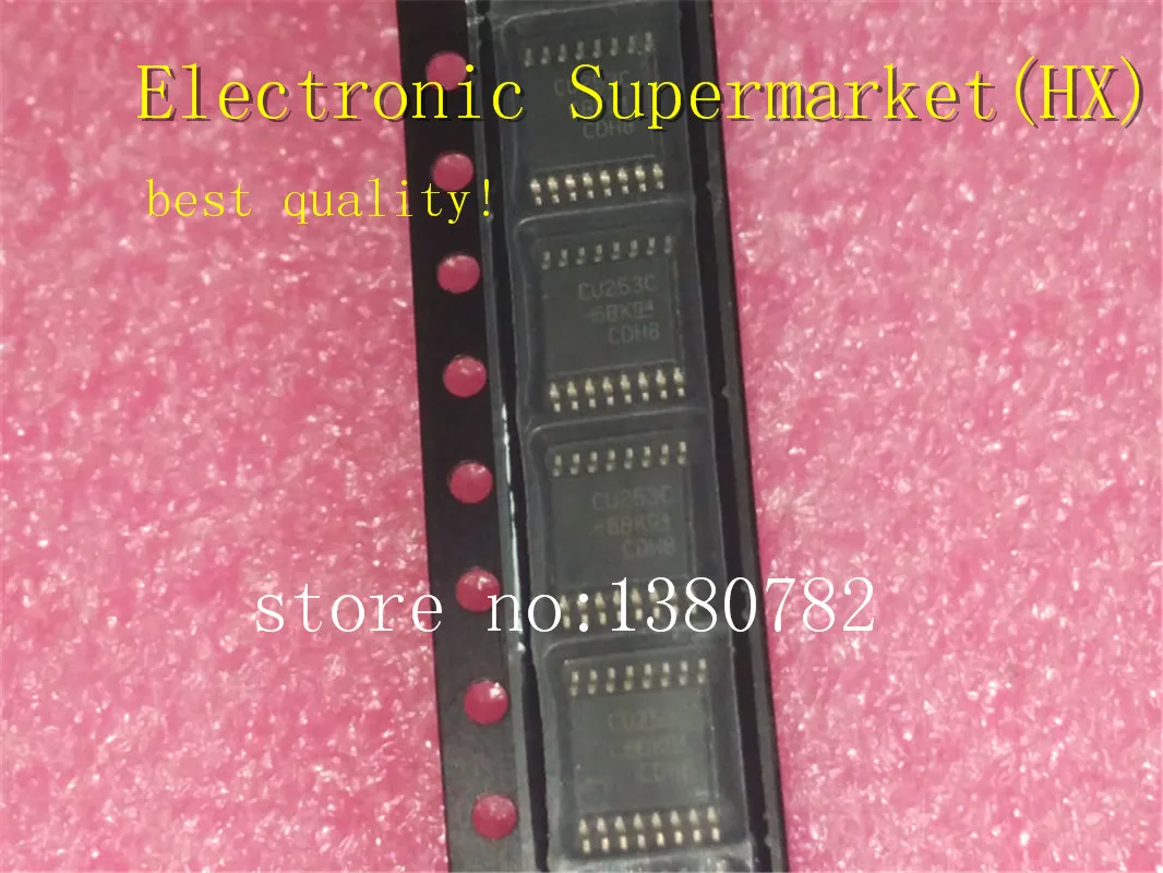 

Free shipping 100PCS/lot SN74CBT3253CPWR IC DUAL1:4 FET MUX/DEMUX 16TSSOP 3253 SN74CBT3253 SN74CBT3253C