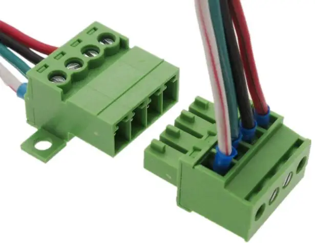 

5sets 15EDGWC-3.81mm Solder-free butt joint 15EDGRKC-3.81mm-2p-24p upright 15EDGKA plug terminal block male and female 2EDGRKC