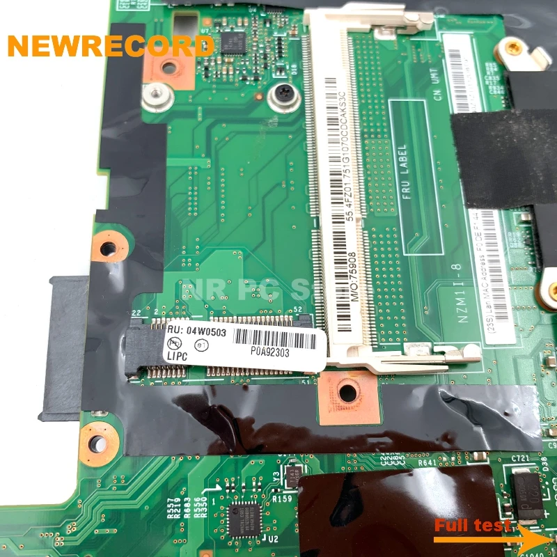 For LENOVO Thinkpad T410 T410I 63Y1583 63Y1481 63Y1483 75Y4066 60Y5713 04W0503 HM55 Laptop Motherboard Main Board