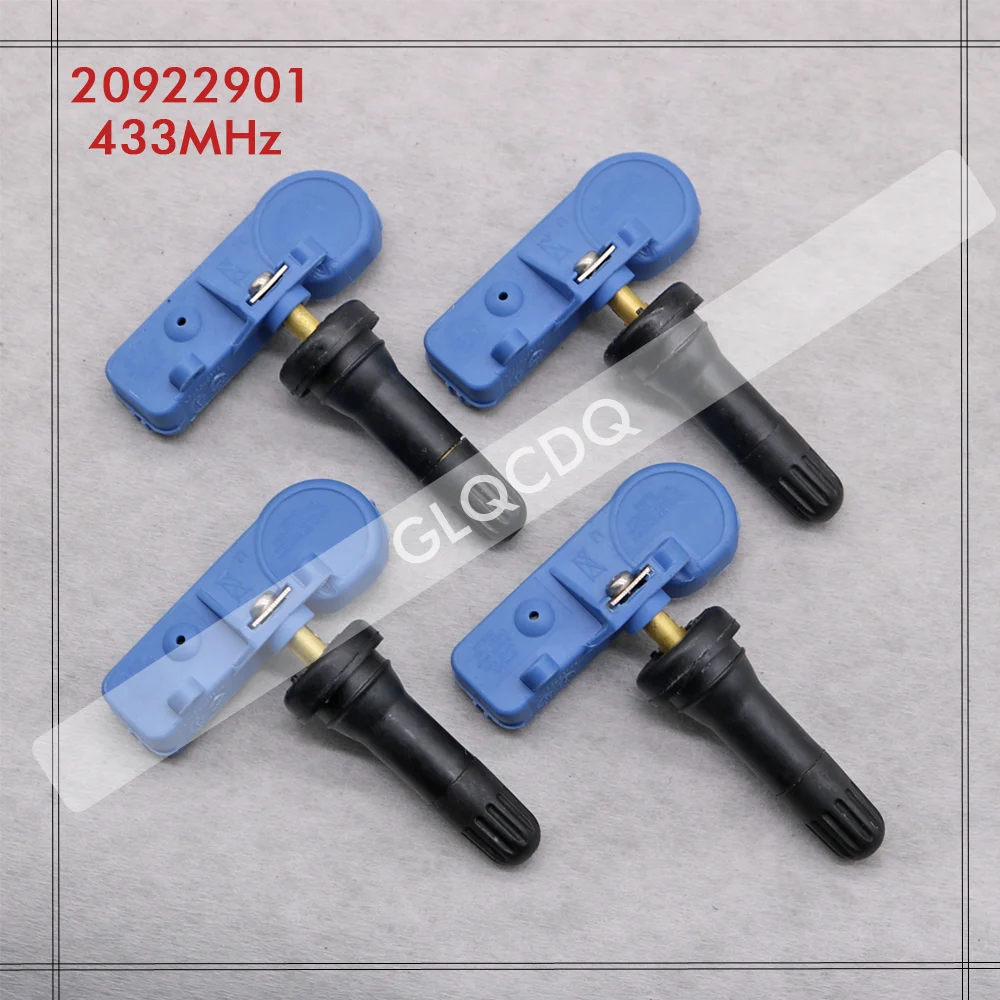 FOR 2012 2013 2014 CHEVROLET MALIBU (KL1G) TPMS CADILLAC TIRE PRESSURE SENSOR 13581561 20922901 22853740 433MHz TMPS SENSOR