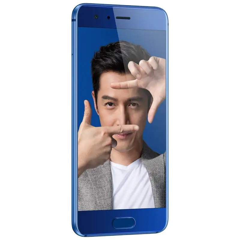 هاتف محمول Honor 9 4G LTE أصلي Kirin 960 ثماني النواة أندرويد 7.0 5.15 بوصة FHD 1920X1080 20.0MP 3200mAh ثنائي الشريحة OTA GPS